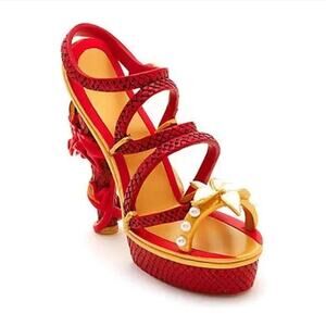 🐉 Disney Parks Mushu Mulan Runway Shoe Ornament NWT 🐉